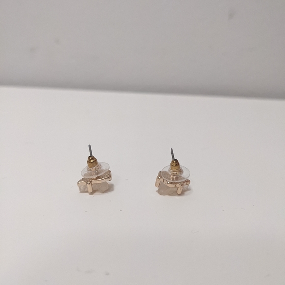 Authentic quartz studs - Picture 4 of 5